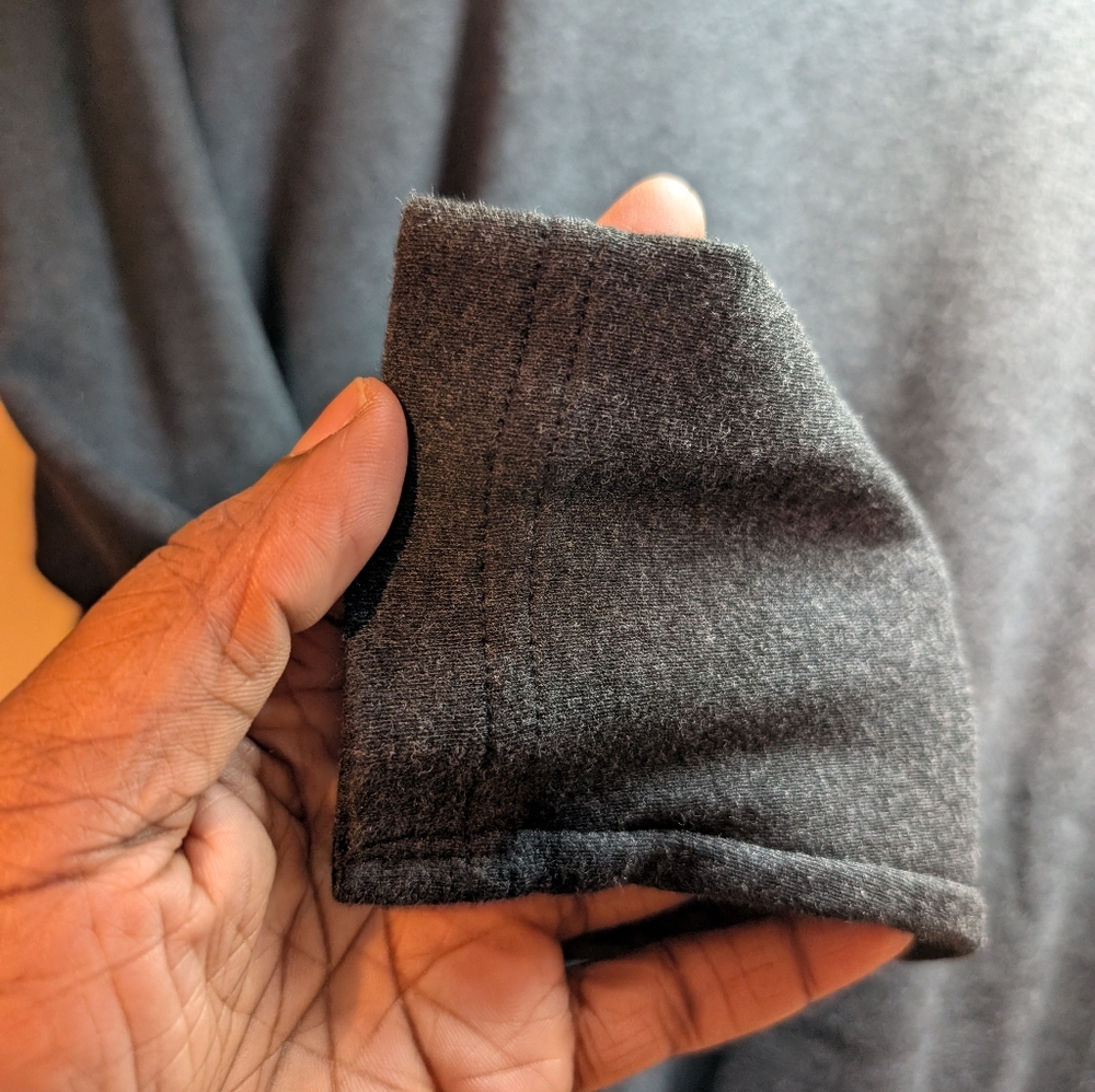 Eskandar Women's Grey Sweater O/S - Picture 5 of 6